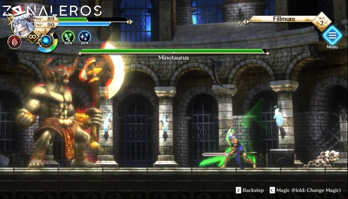 Actraiser Renaissance gameplay