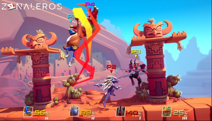 Brawlout gameplay