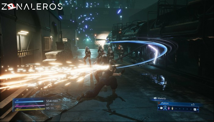 Crisis Core: Final Fantasy VII Reunion gameplay