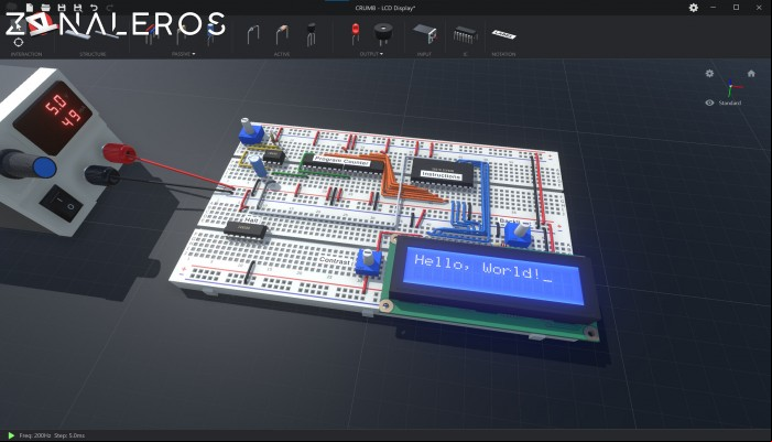 CRUMB Circuit Simulator gameplay