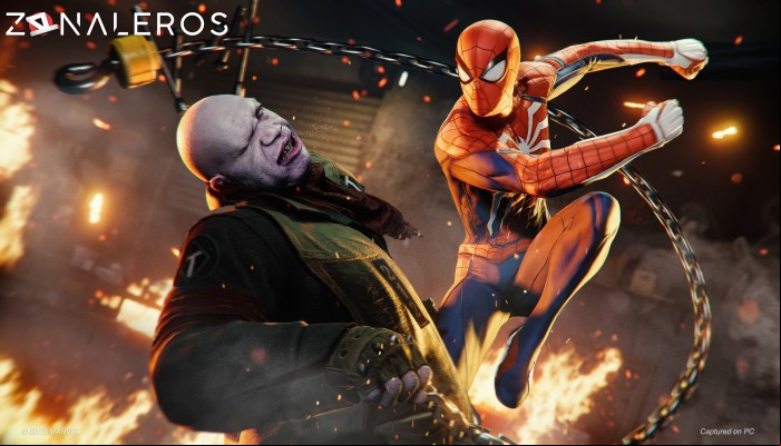 Marvel’s Spider-Man Remastered gameplay
