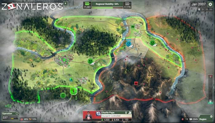 Rebel Inc: Escalation por torrent