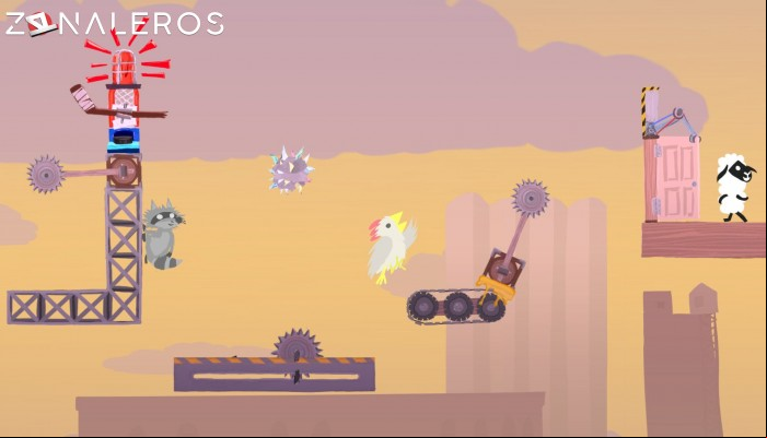 Ultimate Chicken Horse gameplay