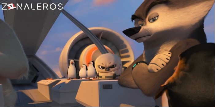 Los pingüinos de Madagascar gratis